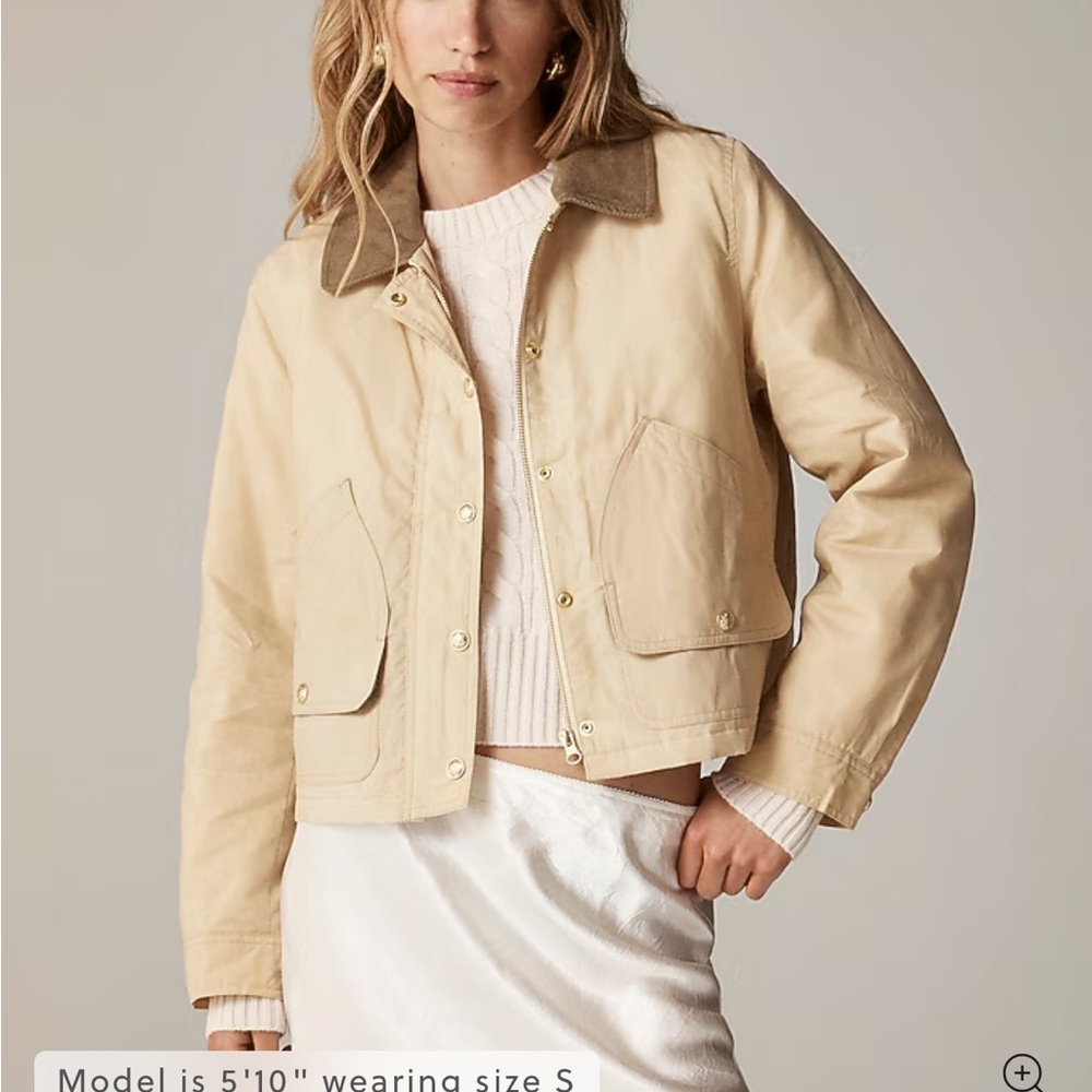 Short Barn Jacket™ in English ripstop cotton